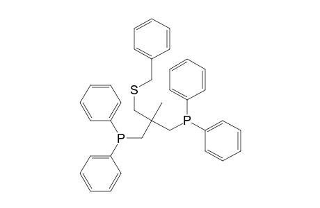 1-(Benzylsulfanyl)-2,2-bis[diphenylphosphanylmethyl] propane