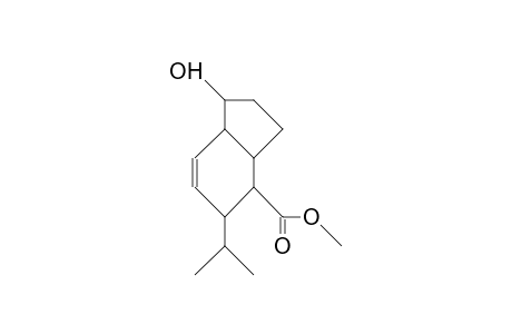 Methyl 1.alpha.-hydroxy-5.alpha.-(propyl-2)-2,3,3a.alpha.-4,5,7.beta.-hexahydro-1-H-indene-4.alpha.-carboxylate