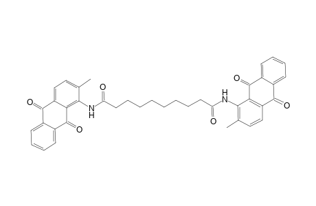 Decanediamide, N,N'-bis(2-methyl-9,10-dioxo-9,10-dihydro-1-anthracenyl)-
