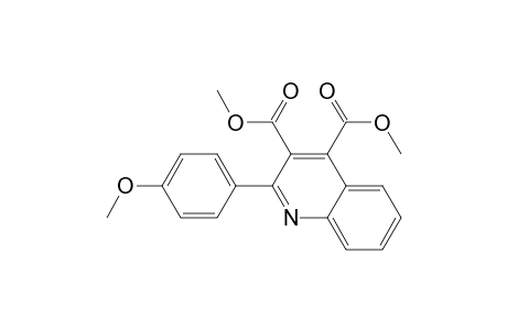 3,4-Quinolinedicarboxylic acid, 2-(4-methoxyphenyl)-, dimethyl ester