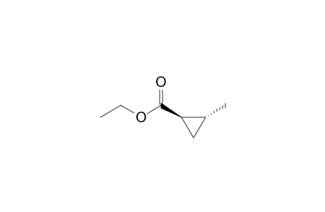 (1R,2R)-2-methyl-1-cyclopropanecarboxylic acid ethyl ester