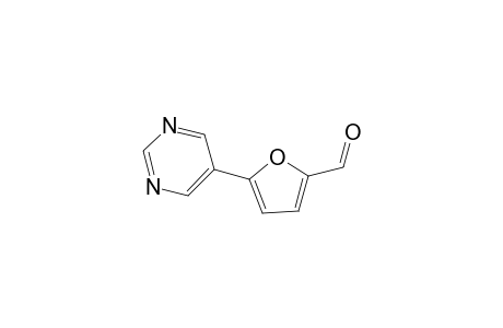 5-(Pyrimidin-5-yl)furan-2-carbaldehyde