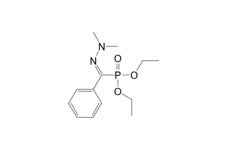 N-[.alpha.-(O,O-Diethylphosphonato)benzylidene]-N',N'-dimethylhydrazone