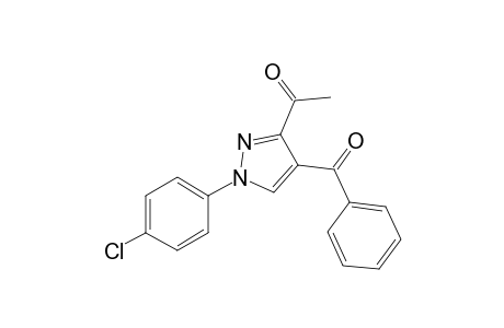 1-[4-benzoyl-1-(4-chlorophenyl)-1H-pyrazol-3-yl]-ethanone