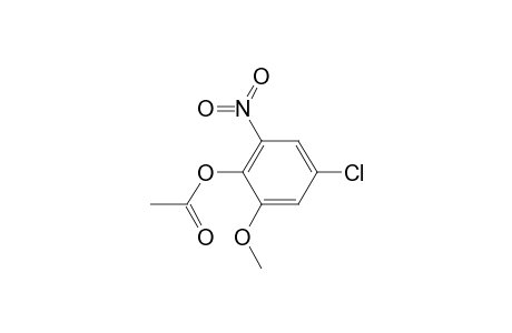 4-Chloro-6-nitroguaiacol-O-acetate