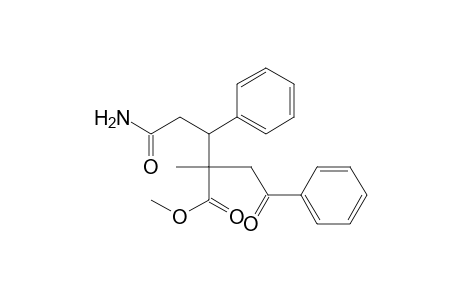 Benzenebutanoic acid, .alpha.-[(acetylamino)phenylmethyl]-.alpha.-methyl-.gamma.-oxo-, methyl ester