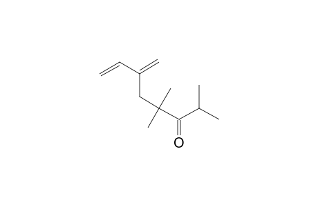 2,4,4-Trimethyl-6-methyleneoct-7-en-3-one
