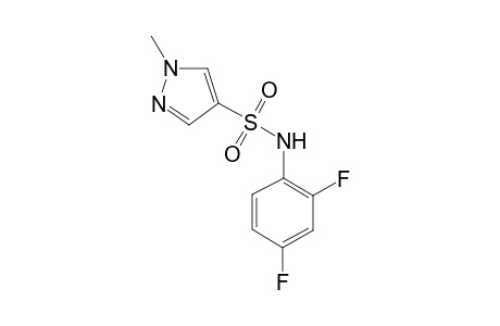 1H-Pyrazole-4-sulfonamide, N-(2,4-difluorophenyl)-1-methyl-