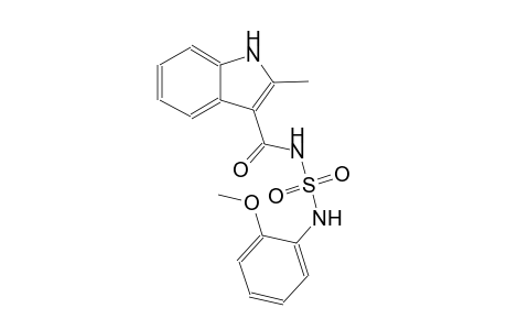 N-(2-methoxyphenyl)-N'-[(2-methyl-1H-indol-3-yl)carbonyl]sulfamide
