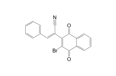 3-Bromo-1,4-dihydro-1,4-dioxo.alpha.-(phenylmethylene)-2-naphthalene-acetonitrile