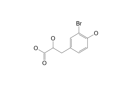 3-(3-bromo-4-hydroxy-phenyl)-2-hydroxy-propionic acid