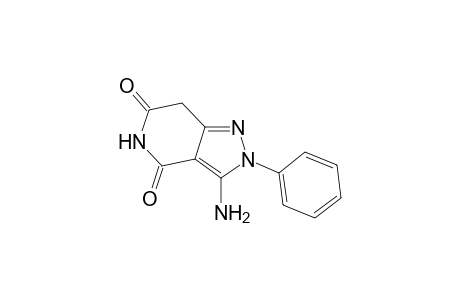 3-Amino-2-phenyl-2H-pyrazolo[4,3-c]pyridine-4,6(5H,7H)-dione