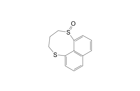 2H-Naphtho[1,8-bc]-1,5-dithiocin, 3,4-dihydro-, 1-oxide