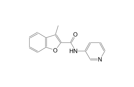 3-methyl-N-(3-pyridinyl)-1-benzofuran-2-carboxamide