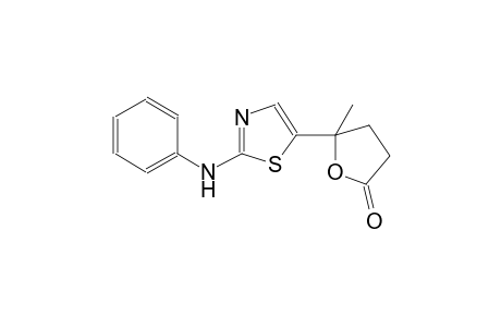 5-(2-anilino-1,3-thiazol-5-yl)-5-methyldihydro-2(3H)-furanone