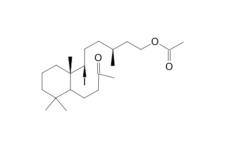 9(R)-15-Acetoxy-8-oxo-8,9-seco-9-iodo-labdane