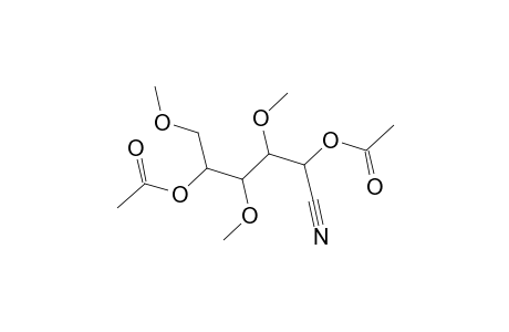 2,5-Di-O-acetyl-3,4,6-tri-O-methyl-D-gluconitrile