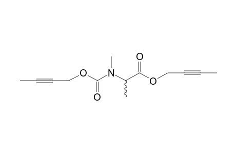 dl-Alanine, N-methyl-N-(byt-2-yn-1-yloxycarbonyl)-, but-2-yn-1-yl ester