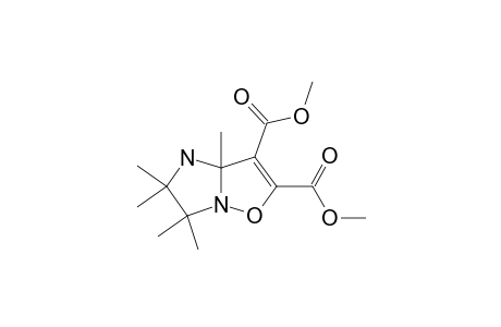 DIMETHYL-2,2,3,3,7A-PENTAMETHYL-1,2,3,7A-TETRAHYDROIMIDAZO-[1,2-B]-ISOXAZOLE-6,7-DICARBOXYLATE