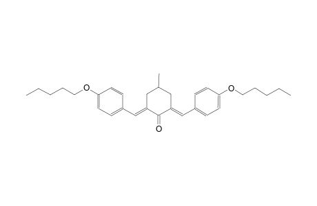 (2E,6E)-4-methyl-2,6-bis[4-(pentyloxy)benzylidene]cyclohexanone