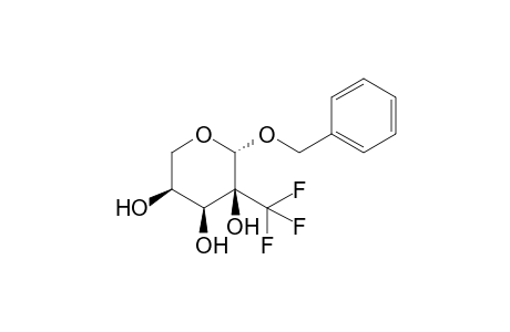 (2S,3S,4S,5S)-2-benzoxy-3-(trifluoromethyl)tetrahydropyran-3,4,5-triol