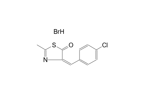 (4E)-4-(4-chlorobenzylidene)-2-methyl-1,3-thiazol-5(4H)-one hydrobromide