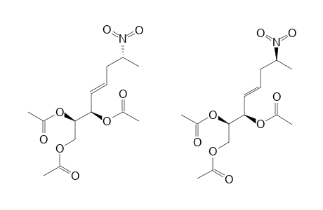 (4E)-6,7,8-TRI-O-ACETYL-1,2,3,4,5-PENTADEOXY-2-NITRO-D-(LYXO,XYLO)-OCT-4-ENITOL;MIXTURE