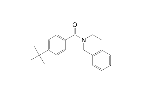 Benzamide, 4-(tert-butyl)-N-benzyl-N-ethyl-