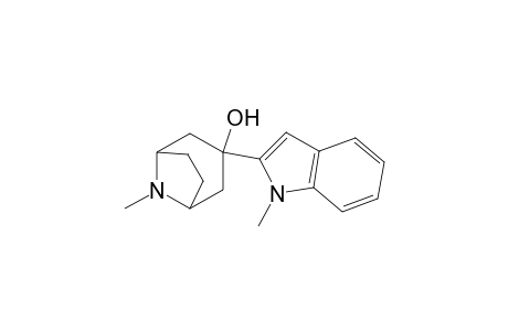 3-(1-Methylindol-2-yl)-8-methyl-8-azabicyclo[3.2.1]octan-3-ol