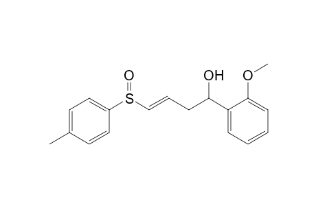 Benzenemethanol, 2-methoxy-.alpha.-[3-[(4-methylphenyl)sulfinyl]-2-propenyl]-, [R*,S*-(E)]-