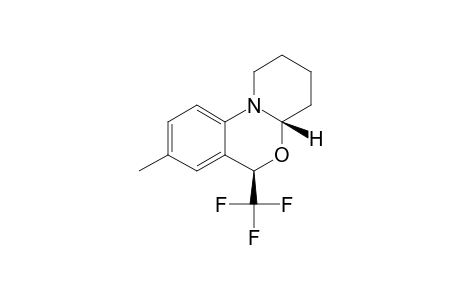 CIS-6-(TRIFLUOROMETHYL)-2,3,4,4A-TETRAHYDRO-8-METHYL-1H,6H-PYRIDO-[1.2-A]-[3.1]-BENZOXAZINE