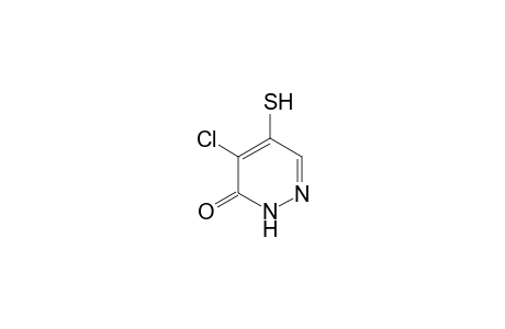 3(2H)-Pyridazinone, 4-chloro-5-mercapto-