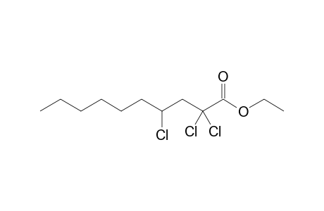 Ethyl 2,2,4-trichlorodecanoate