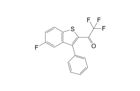 5-fluoro-2-trifluoroacetyl-3-phenylbenzothiophene