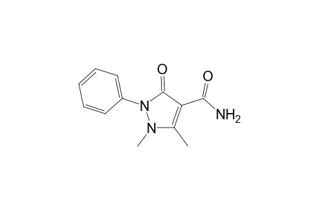 1,5-Dimethyl-3-oxo-2-phenyl-2,3-dihydro-1H-pyrazole-4-carboxamide