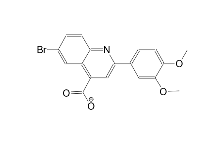 6-bromo-2-(3,4-dimethoxyphenyl)-4-quinolinecarboxylate