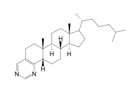 5-.beta.-Cholest-3-eno[4,3-d]pyrimidine