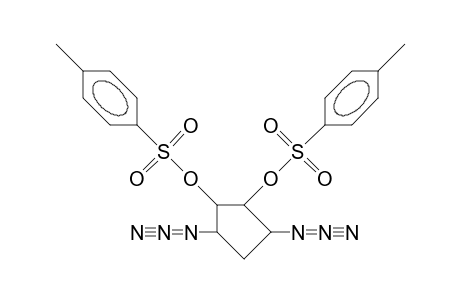 1,2-Ditosyloxy-3,5-diazido-1a,2a,3b,5b-cyclopentane