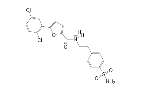 2-furanmethanaminium, N-[2-[4-(aminosulfonyl)phenyl]ethyl]-5-(2,5-dichlorophenyl)-, chloride