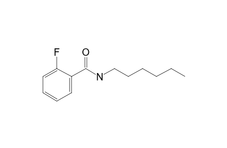 Benzamide, 2-fluoro-N-hexyl-