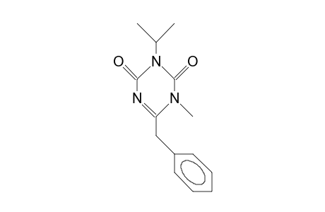 2-Benzyl-4,6-dioxo-5-isopropyl-3-methyl-3,4,5,6-tetrahydro-1,3,5-triazine