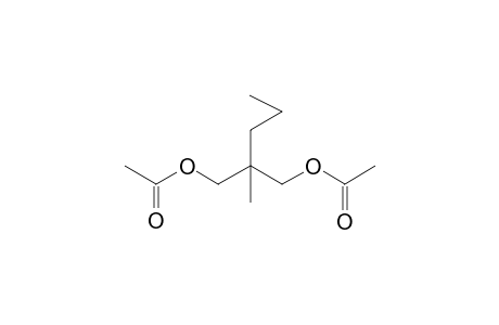 Acetic acid, 2-methyl-2-propyl-1,3-propanediol diester
