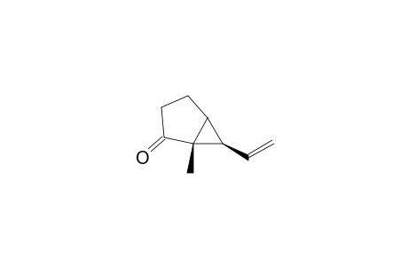 1.beta.-Methyl-6.beta.-ethenylbicyclo(3.1.0)hexan-2-one