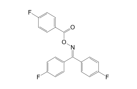 4,4'-DIFLUOROBENZOPHENONE, O-(p-FLUOROBENZOYL)OXIME