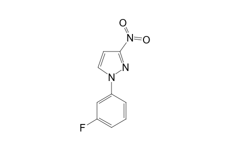 1-(3-FLUOROPHENYL)-3-NITRO-1H-PYRAZOLE