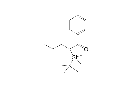 2-[tert-butyl(dimethyl)silyl]-1-phenyl-1-pentanone