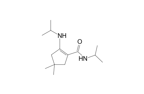 N-Isopropyl-4,4-dimethyl-2-(isopropylamino)cyclopent-1-enecarboxamide