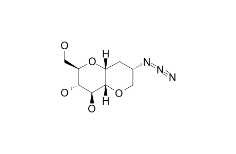 (1R,4S,6R,8R,9S,10S)-4-AZIDO-9,10-DIHYDROXY-8-HYDROXYMETHYL-2,7-DIOXABICYCLO-[4.4.0]-DECANE