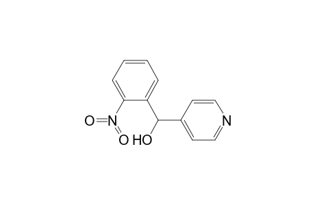 4-Pyridinemethanol, .alpha.-(2-nitrophenyl)-