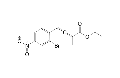 4-(2-Bromo-4-nitro-phenyl)-2-methyl-buta-2,3-dienoic acid ethyl ester